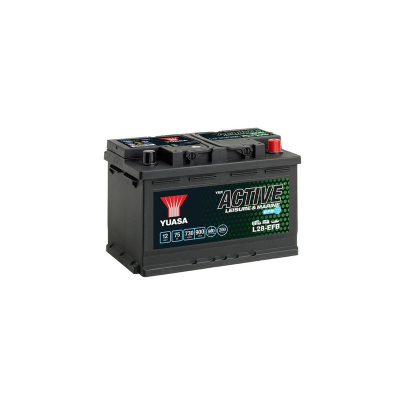 Autobatéria YUASA L28-EFB 12V 75Ah