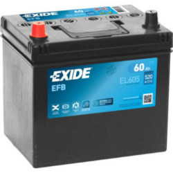 Autobatéria EXIDE EL605 12V 60Ah 520A