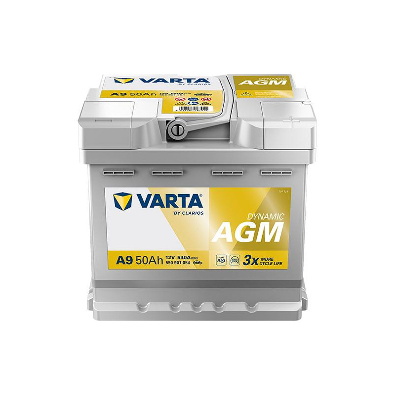 Autobatéria VARTA 550901054K262 12V 50Ah 540A