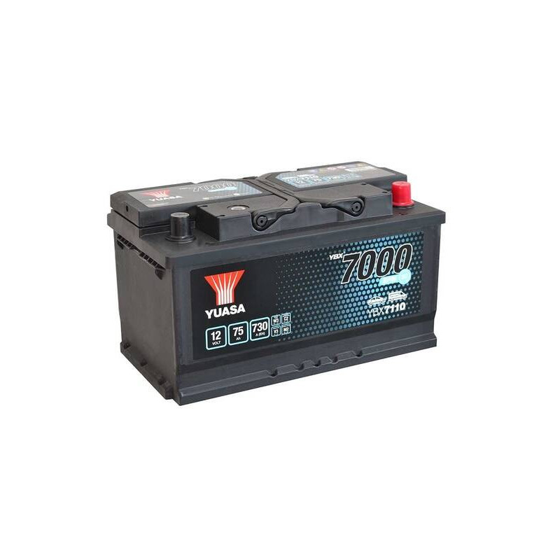 Autobatéria YUASA YBX7110 12V 75Ah 730A