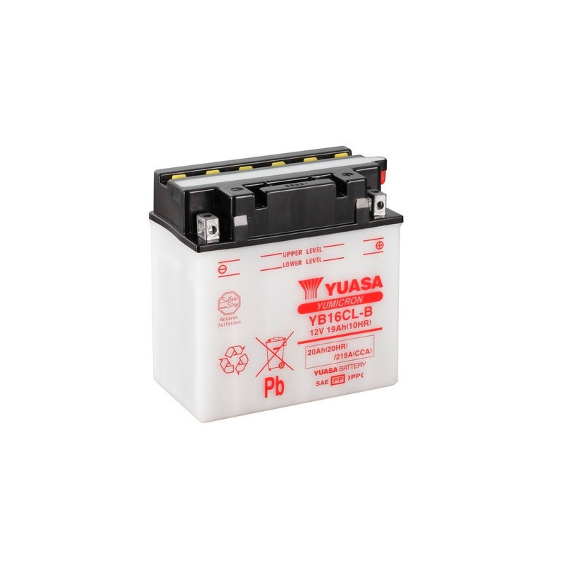 Motobatéria YUASA YB16CL-B 12V 20Ah 240A
