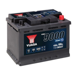 Autobatéria YUASA YBX9027 12V 60Ah 640A