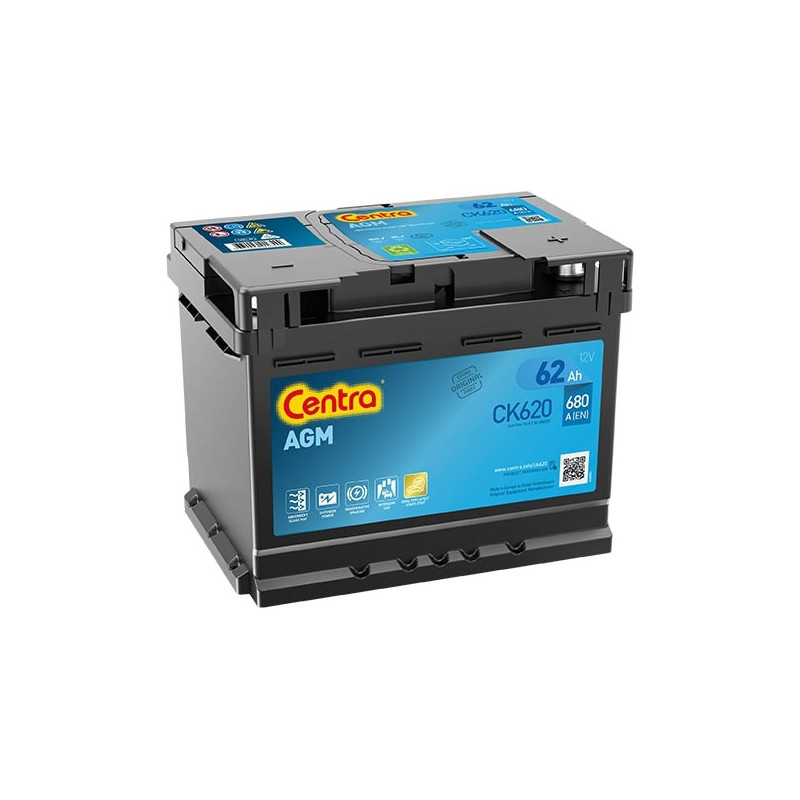 Autobatéria CENTRA StartPRO CK620 12V 62Ah 680A