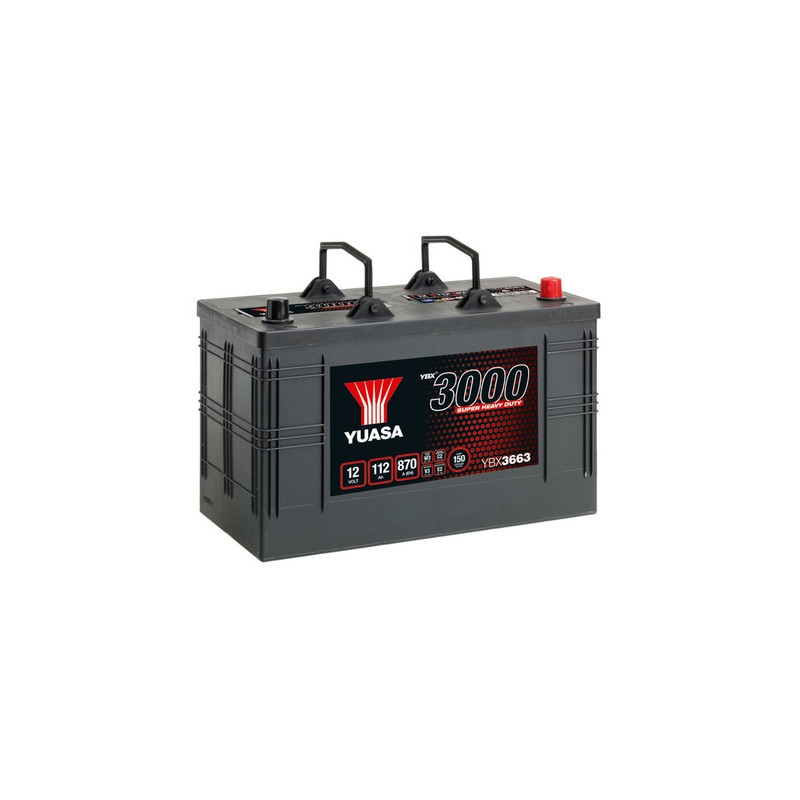 Autobatéria YUASA YBX3663 12V 112Ah 870A