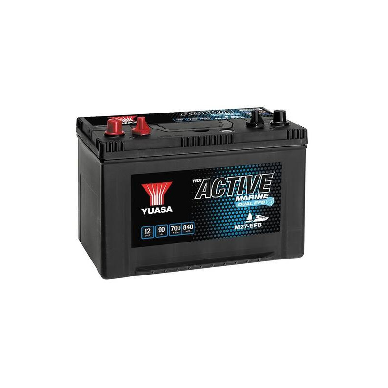 Autobatéria YUASA M27-EFB 12V 90Ah 700A