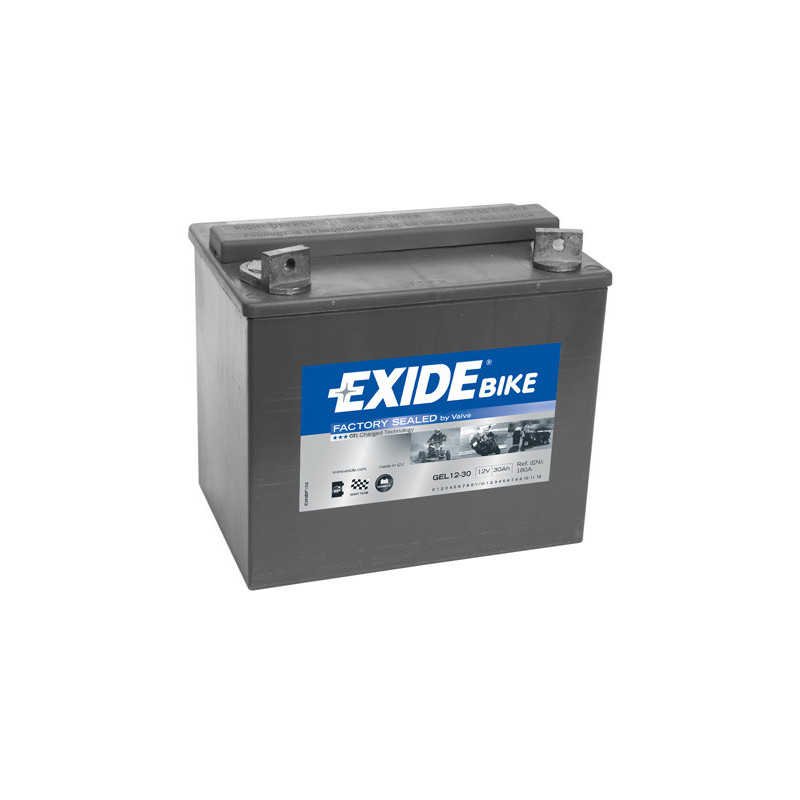 Motobatéria EXIDE EXIDE DUAL GEL12-30 12V 30Ah 180A