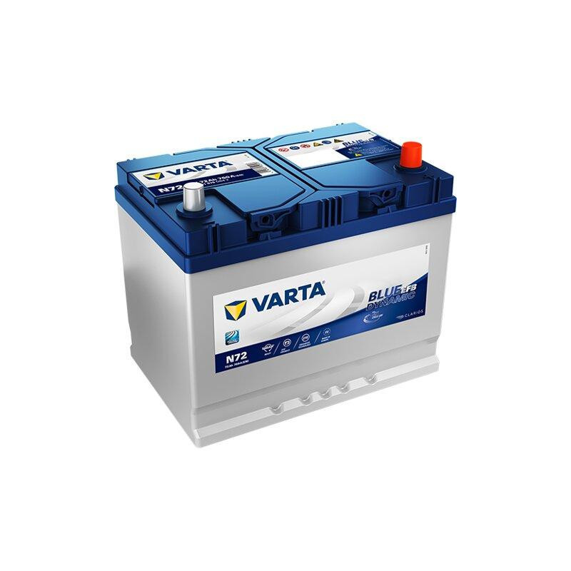 Autobatéria VARTA BLUE dynamic EFB 572501076D842 12V 72Ah 760A