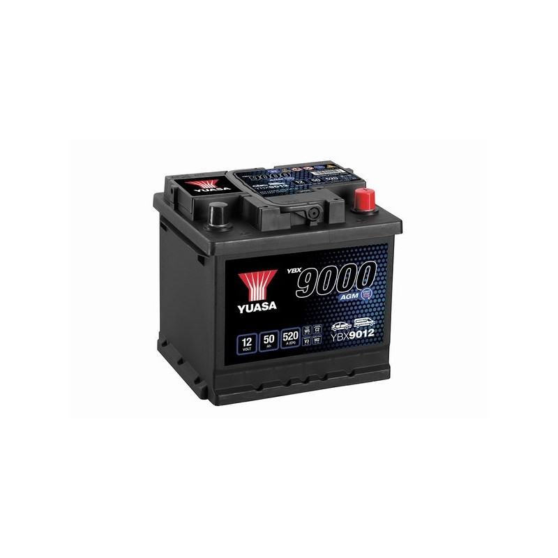 Autobatéria YUASA YBX9012 12V 50Ah 520A