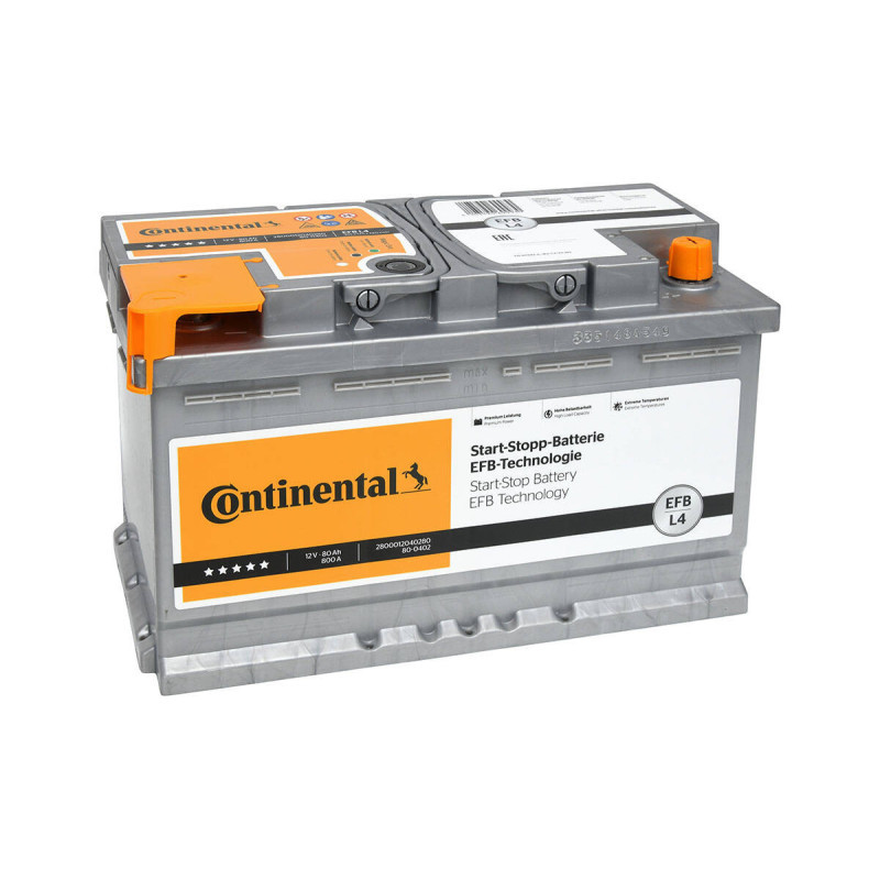 Autobatéria CONTINENTAL 2800012040280 12V 80Ah 800A