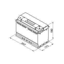 Autobatéria BOSCH 0 092 S50 130 12V 100Ah 830A