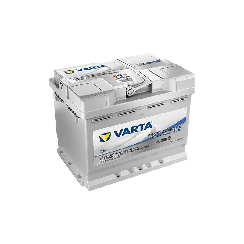 Autobatéria VARTA Professional Dual Purpose AGM 840060068C542 12V 60Ah 680A