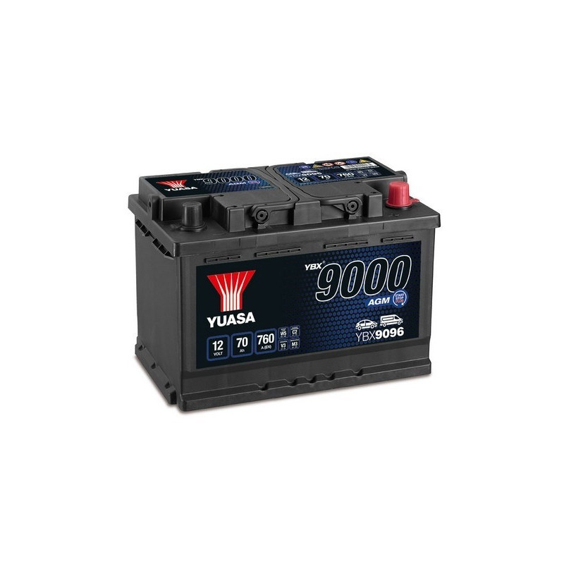 Autobatéria YUASA YBX9096 12V 70Ah 760A