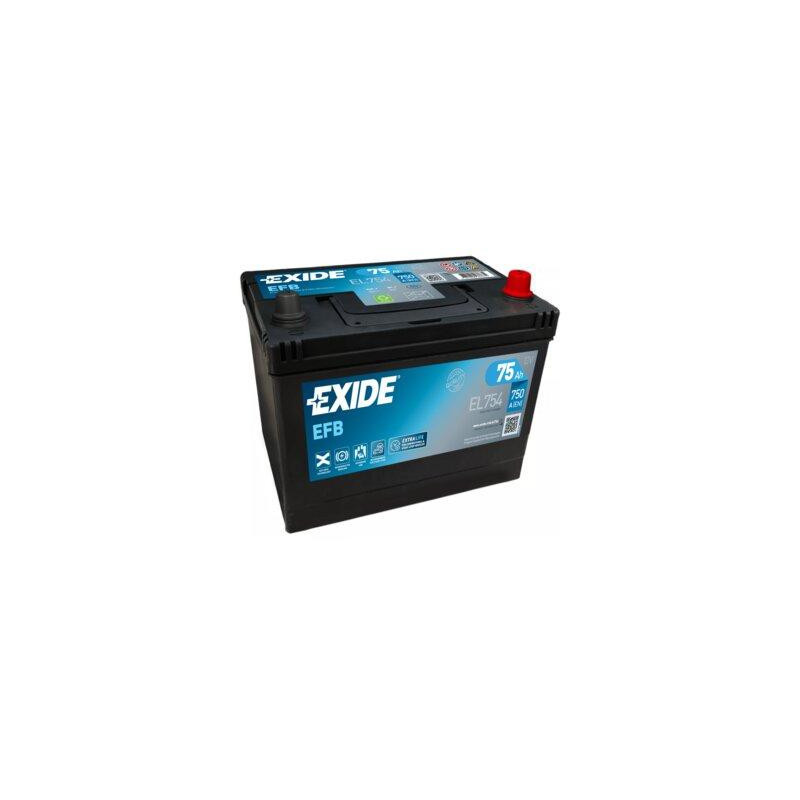 Autobatéria EXIDE EL754 12V 75Ah 750A