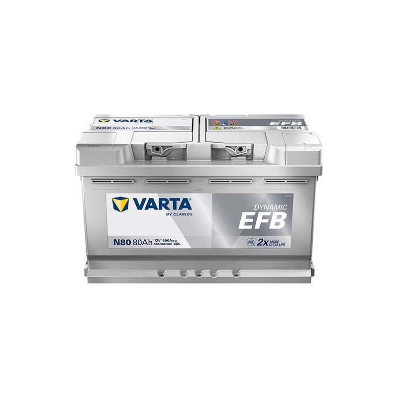 Autobatéria VARTA 580500080K262 12V 80Ah 800A