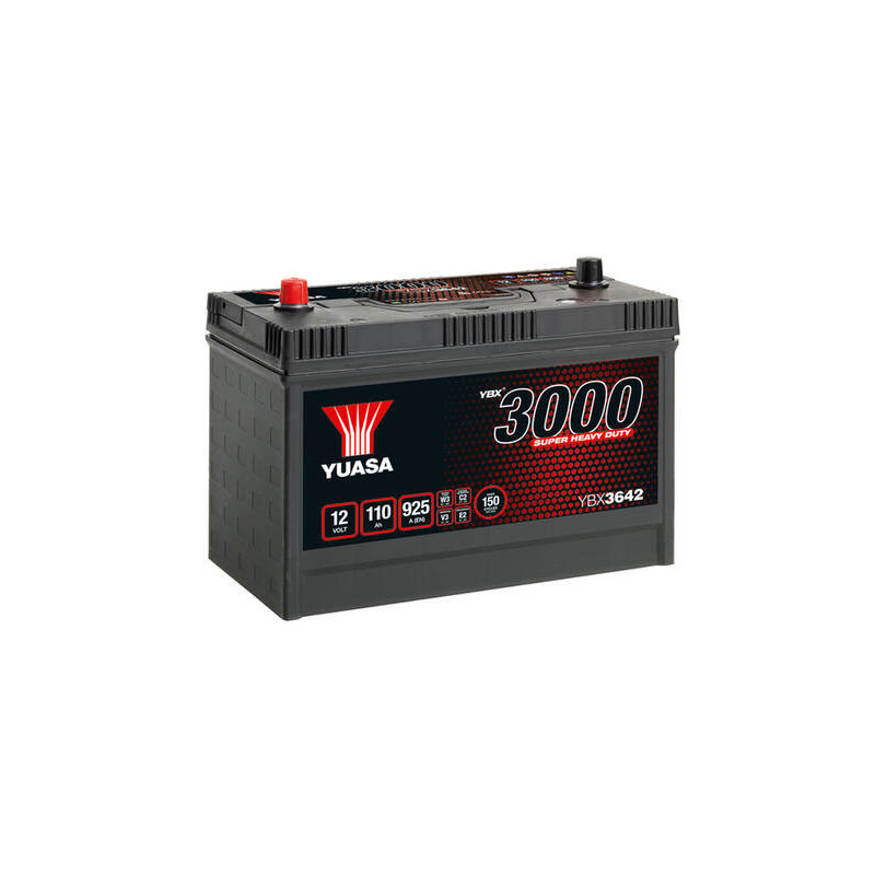 Autobatéria YUASA YBX3642 12V 110Ah 925A