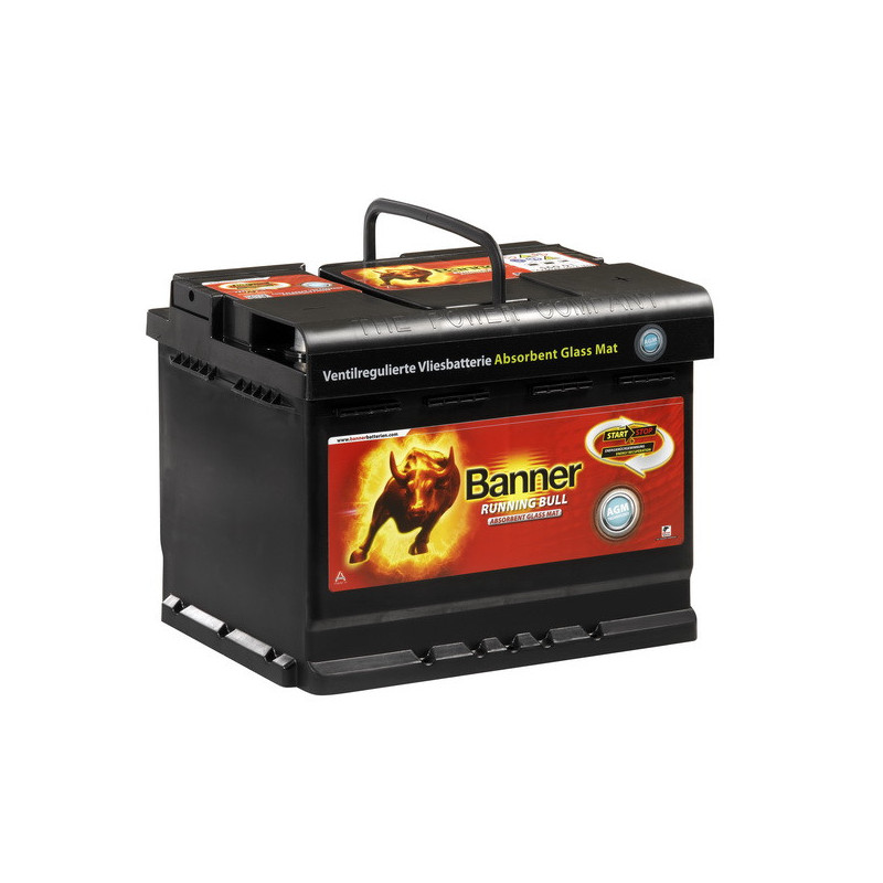 Autobatéria BANNER RUNNIG BULL AGM 12V/60Ah 560 01 12V