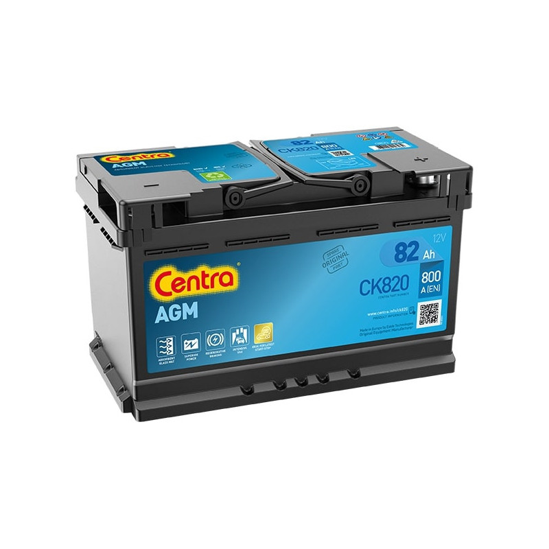 Autobatéria CENTRA StartPRO CK820 12V 82Ah 800A