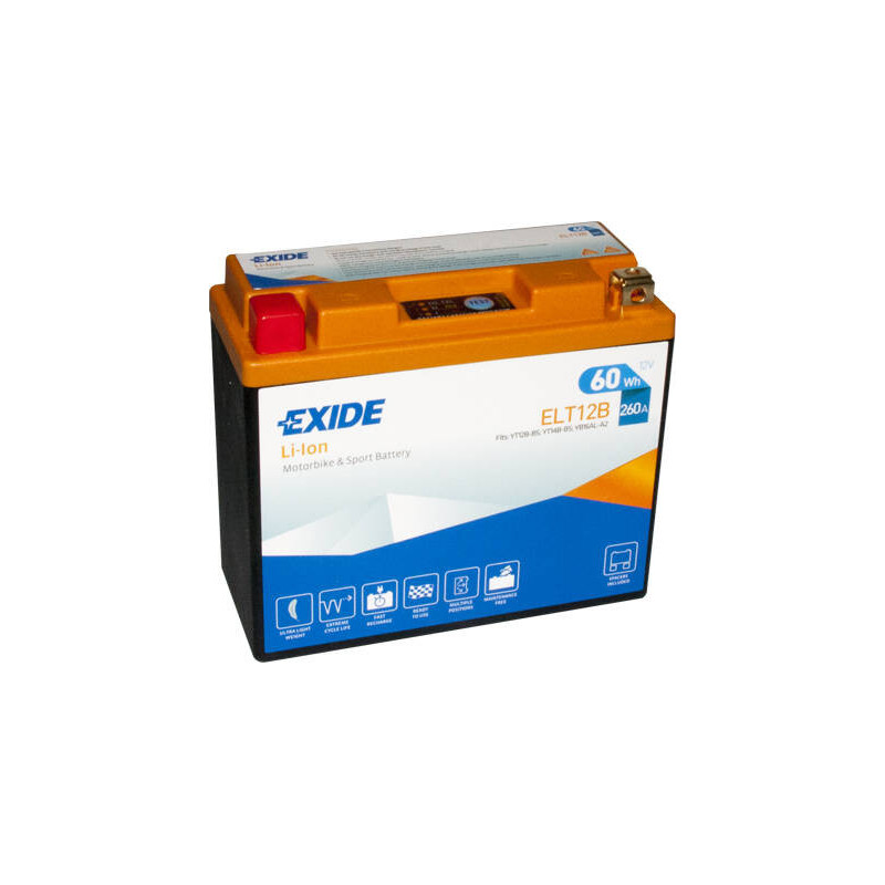 Motobatéria EXIDE EFB ELT12B 12V 5Ah 260A