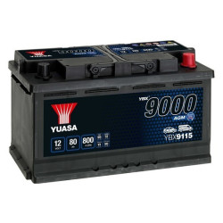 Autobatéria YUASA YBX9115 12V 80Ah 800A