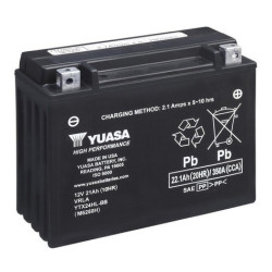 Motobatéria YUASA YTX24HL-BS 12V 22Ah 350A