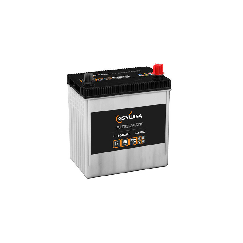 Autobatéria YUASA Auxilliary, Backup & Specialist Batteries HJ-S34B20L 12V 35Ah 272A