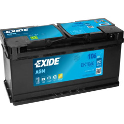Autobatéria EXIDE EK1060 12V 106Ah 950A