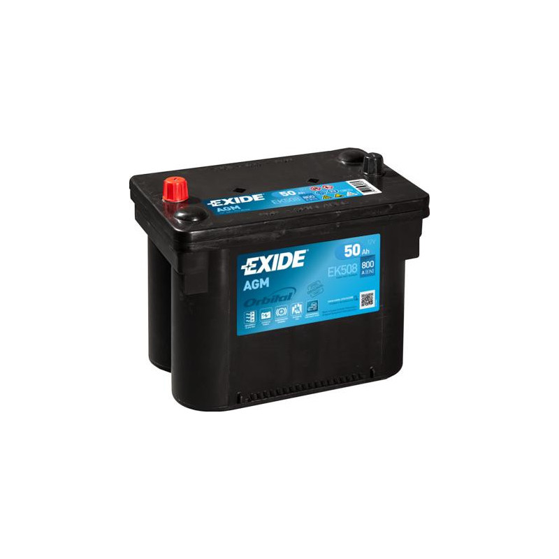 Autobatéria EXIDE EK508 12V 50Ah 800A