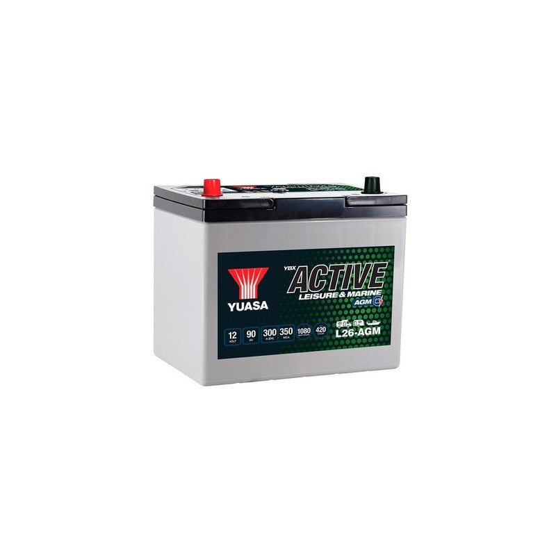 Autobatéria YUASA L26-AGM 12V 90Ah 300A