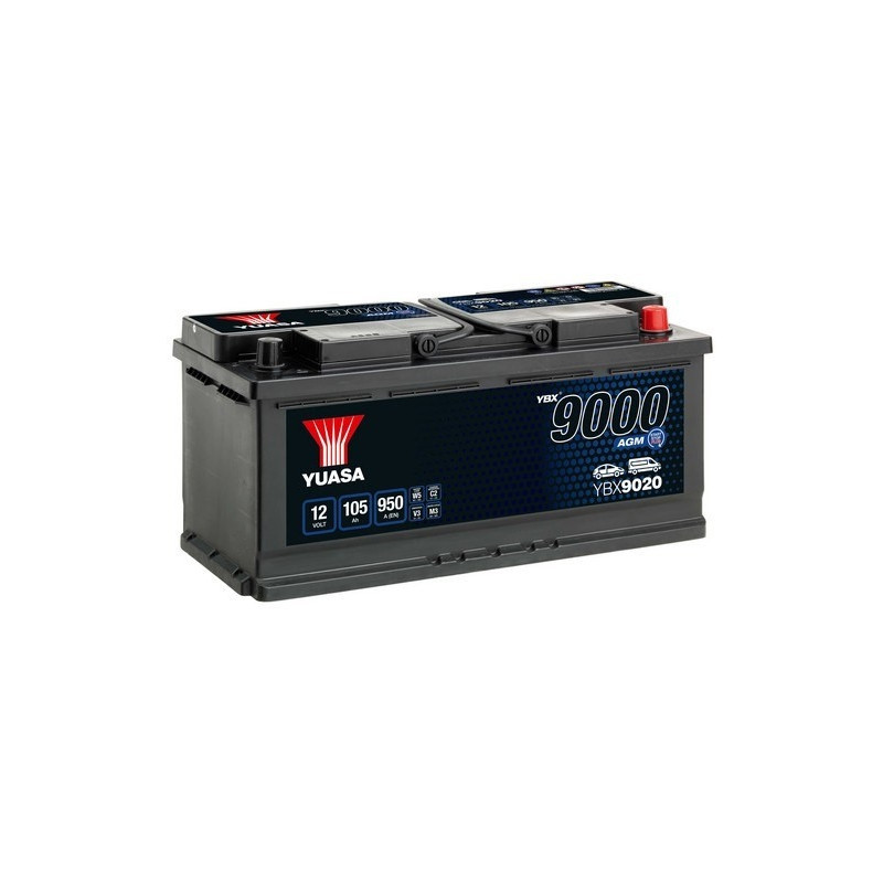 Autobatéria YUASA YBX9020 12V 105Ah 950A