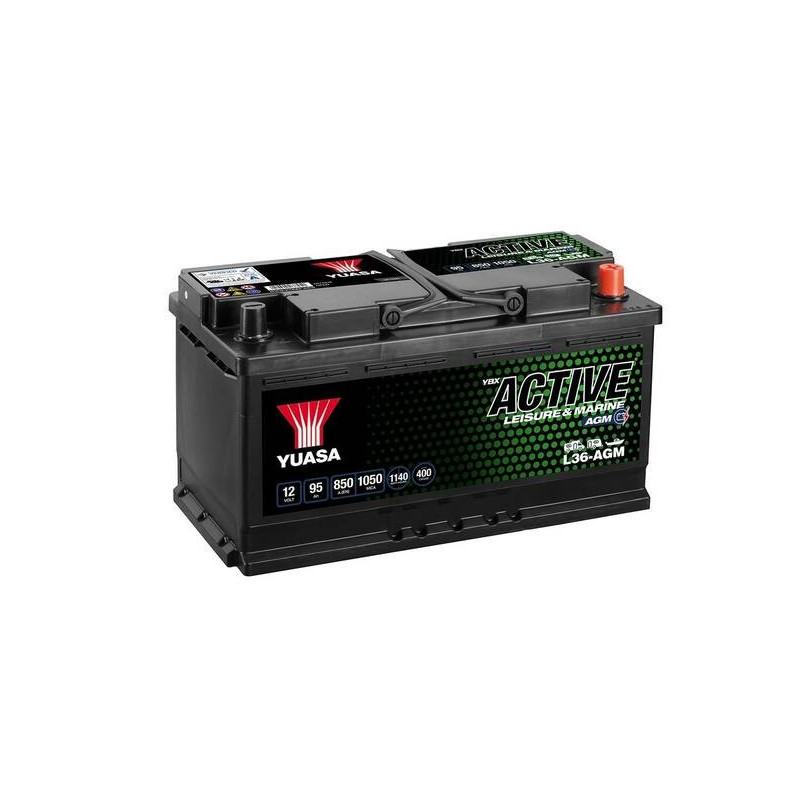 Autobatéria YUASA L36-AGM 12V 95Ah 850A