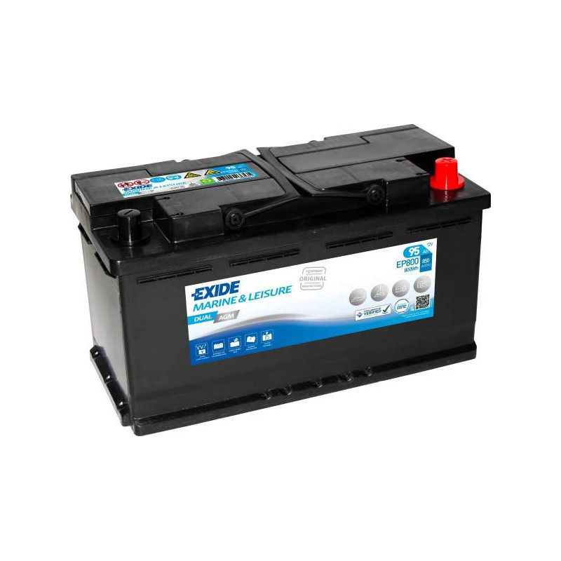 Autobatéria EXIDE EP800 12V 95Ah 850A