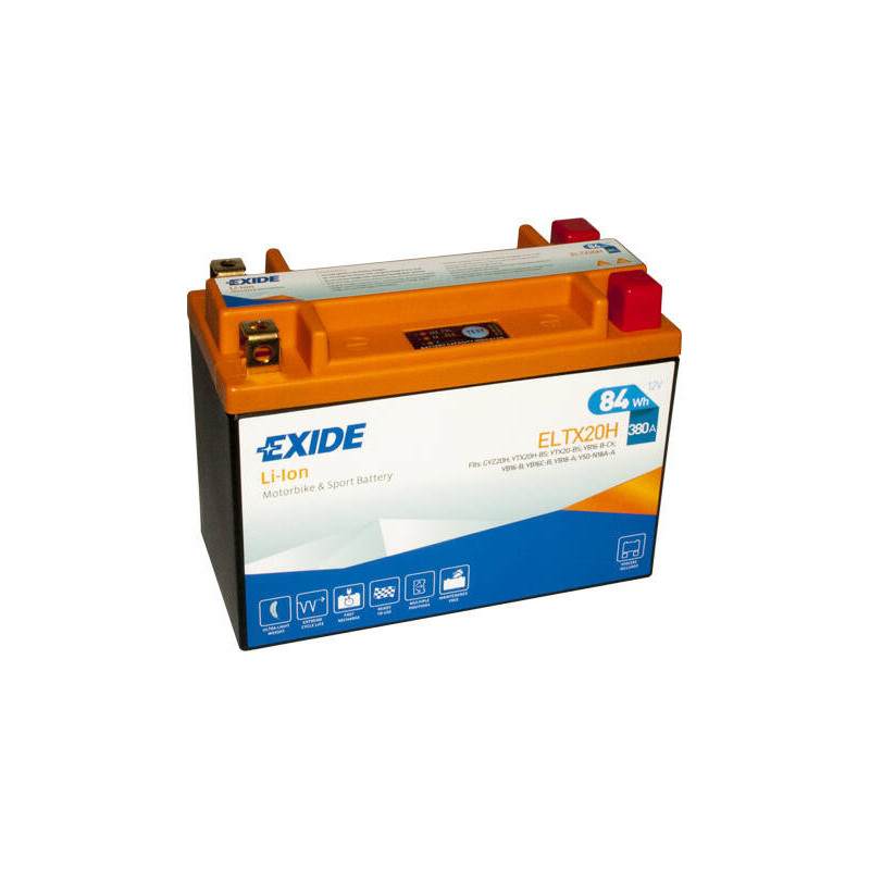 Motobatéria EXIDE EFB ELTX20H 12V 7Ah 380A