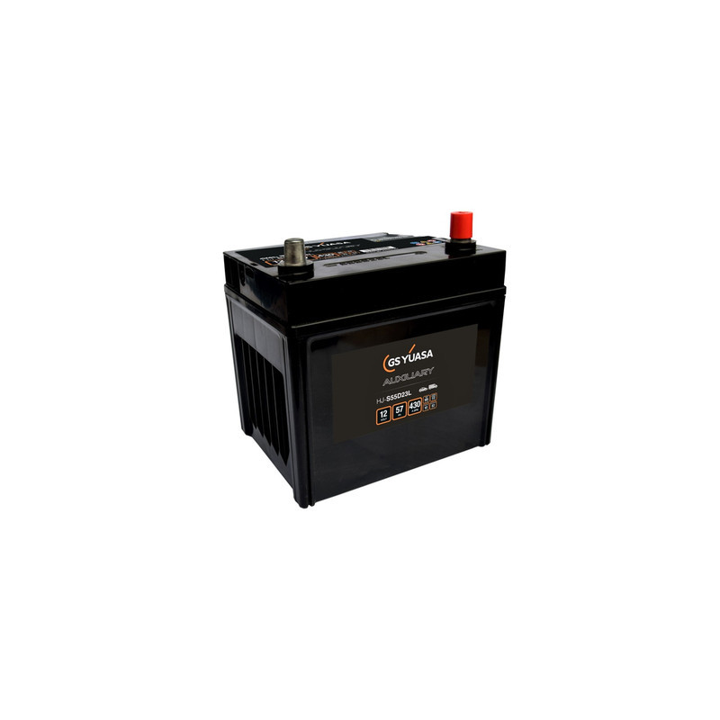 Autobatéria YUASA Auxilliary, Backup & Specialist Batteries HJ-S55D23L 12V 57Ah 430A