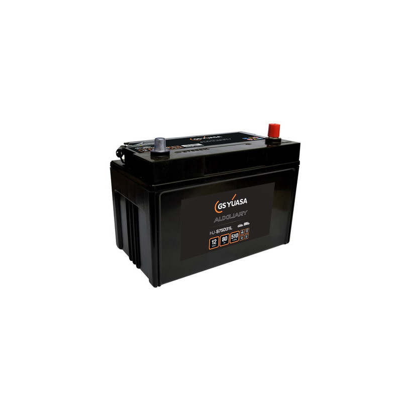 Autobatéria YUASA Auxilliary, Backup & Specialist Batteries HJ-S75D31L 12V 80Ah 510A