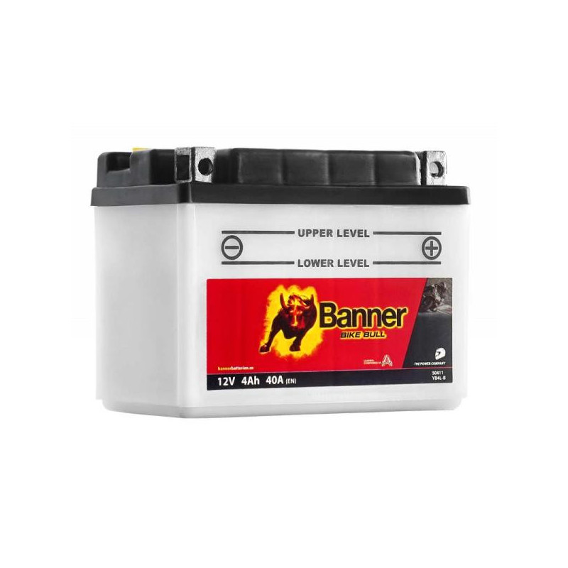 Motobatéria BANNER 50411 12V 4Ah 56A