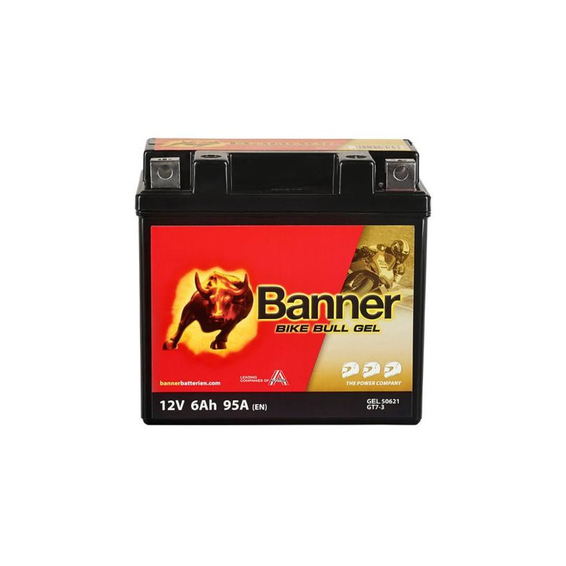 Motobatéria BANNER Banner Bike Bull GEL 12V/6Ah 506 21 12V