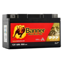 Motobatéria BANNER Banner Bike Bull GEL 12V/6Ah 506 01 12V