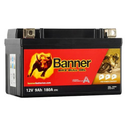 Motobatéria BANNER Banner Bike Bull GEL 12V/9Ah 509 01 12V