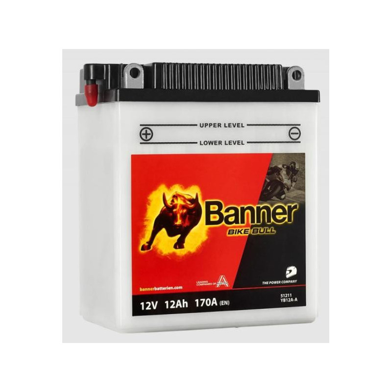 Motobatéria BANNER 51211 12V 12Ah 170A