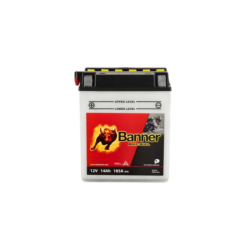 Motobatéria BANNER 51412 12V 14Ah 190A