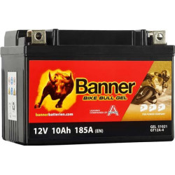 Motobatéria BANNER Banner Bike Bull GEL 12V/10Ah 510 21 12V