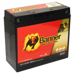 Motobatéria BANNER Banner Bike Bull GEL 12V/19Ah 521 01 12V
