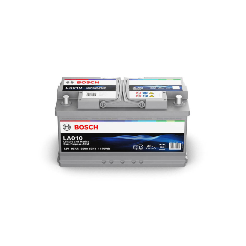 Batéria BOSCH Dual Purpose AGM 0 092 LA0 100 12V 95Ah 850A