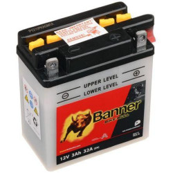 Motobatéria BANNER 50313 12V 3Ah 32A