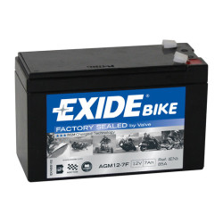 Motobatéria EXIDE AGM12-7F 12V 7Ah 85A