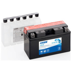 Motobatéria EXIDE EXCELL ** ET7B-BS 12V 7Ah 85A