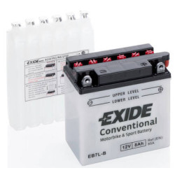 Motobatéria EXIDE EB7L-B 12V 8Ah 85A