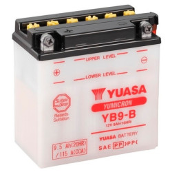 Motobatéria YUASA YB9-B 12V 10Ah 115A