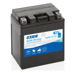 Motobatéria EXIDE AGM12-14 12V 12Ah 210A