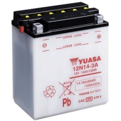 Motobatéria YUASA 12N14-3A 12V 15Ah 125A
